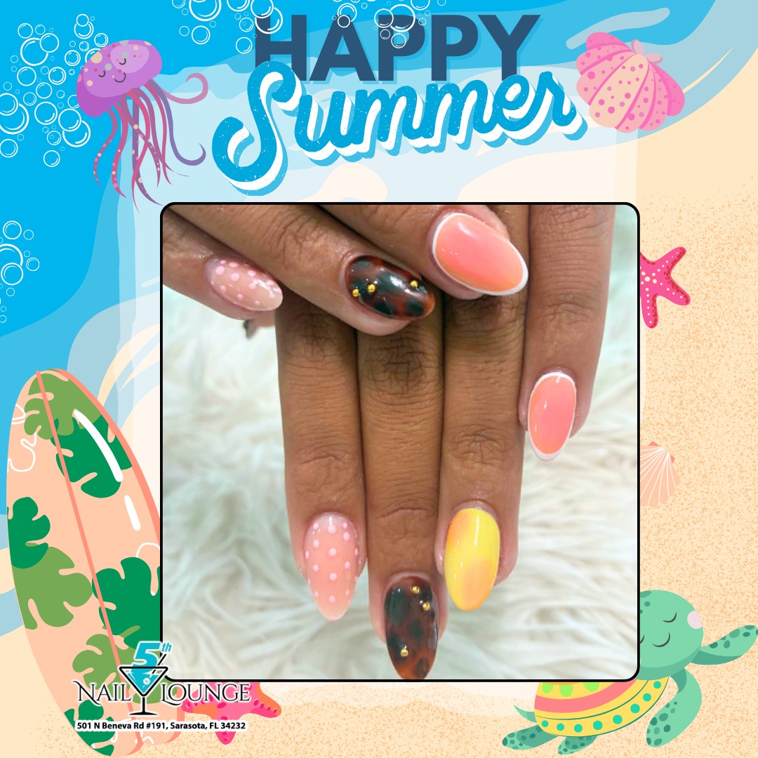 5th Nail Lounge_summer nail design